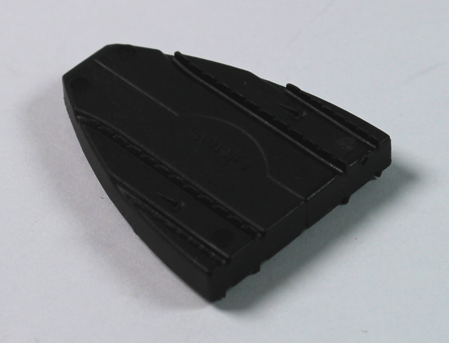 Geringssamler 28x23x4 mm, sort plastik (1 stk)