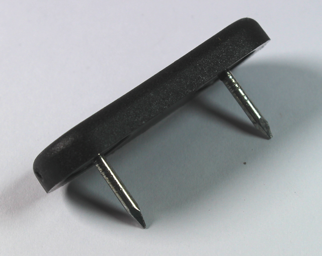 Glidesøm 16x44 mm, sort (10 stk)