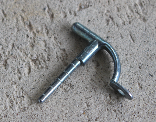 Stjerthage (FÅ STK PÅ LAGER) 48 mm - til vindue, elgalvaniseret