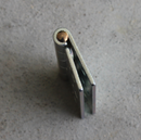 Kanthængsel 64x44 mm med forsat ryg, elgalvaniseret