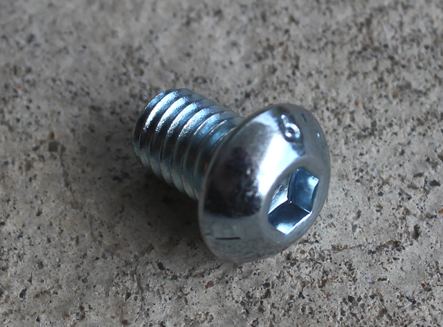 Bolt M8x12 mm, elgalvaniseret