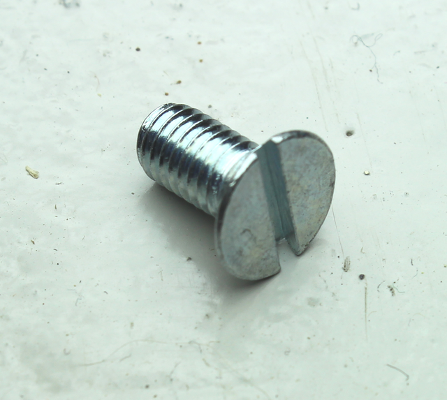 Bolt M5x10 mm, elgalvaniseret