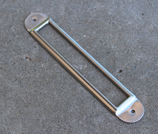 Etiket ramme 115x20 mm, blank