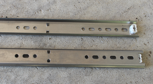 Kugleudtræk 27x400 mm, rustfri stål (sæt)