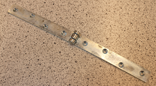 Bladhængsel 320x24x4 mm, elgalvaniseret