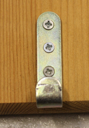 Klaphængsel til endetillægsplade 62x15x3 mm, gulgalvaniseret (handel)