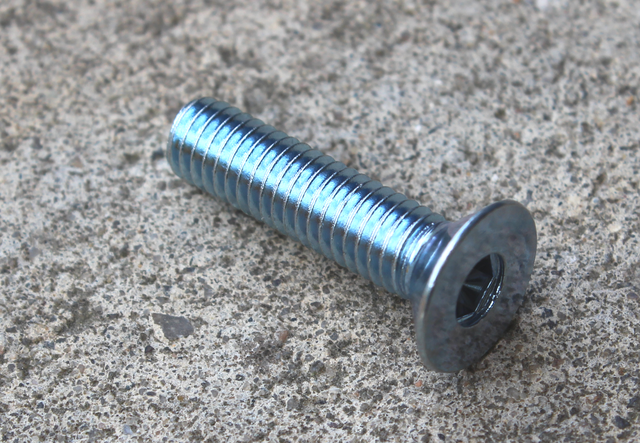 Bolt M5x35 mm, elgalvaniseret