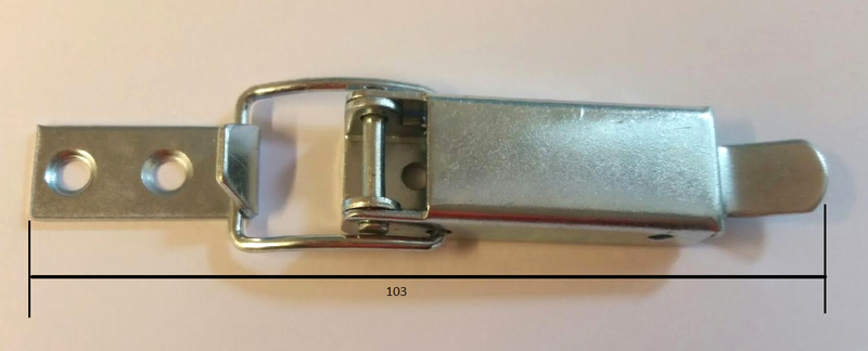 Spændebeslag 103 mm, elgalvaniseret