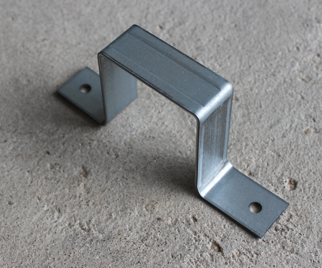 U-beslag 20x50x115 mm til 47 mm stok, elgalvaniseret
