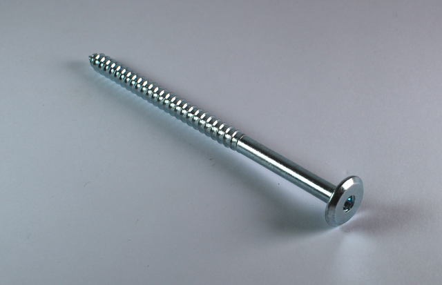 Møbelskrue Ø6x105 mm, elgalvaniseret