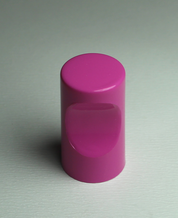 Plastikknop Ø14x24,6 mm, pink