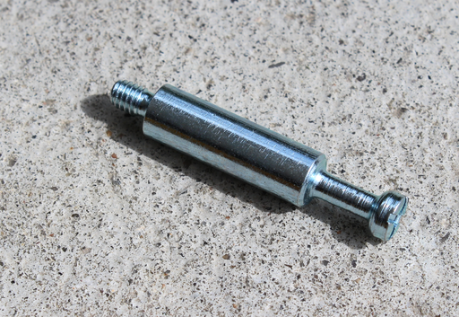 Samlebeslag bolt (type 2) boremål 34 - M4 gevind, elgalvaniseret