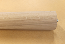 Bordben til spisebord Ø58x705 mm incl. beslag til montering, ubehandlet egetræ