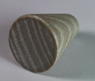 Træknop (FÅ STK PÅ LAGER) Ø21x24 mm, hvid patineret