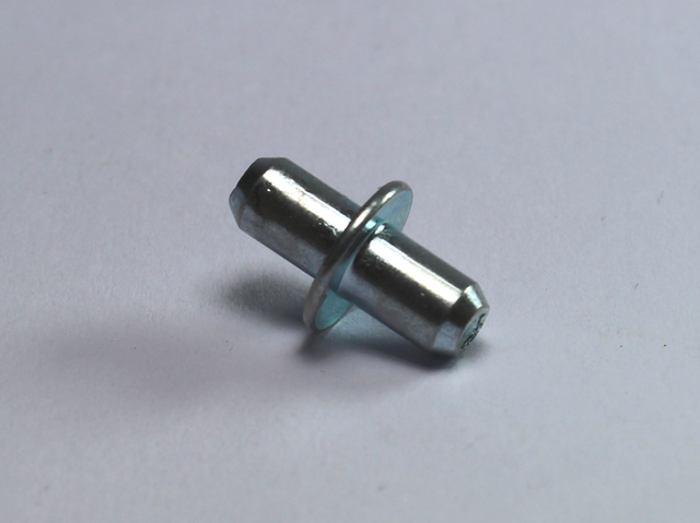 Hyldebærer m/krave Ø5x16 mm - til Ø5 mm hul, elgalvaniseret (10 stk)