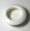 Plastikgreb til ifræsning Ø40 mm, hvid