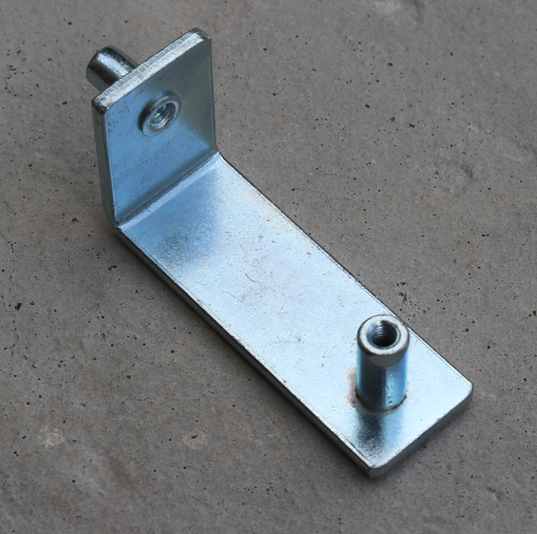 Sengebeslag t/bund 57x20 mm, elgalvaniseret