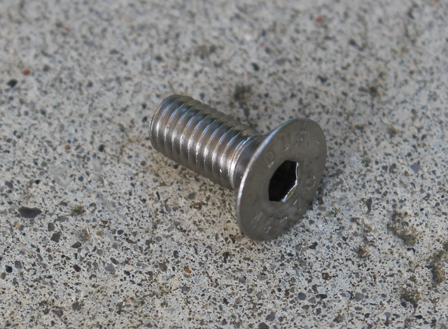 Bolt M5x12 mm, rustfri stål