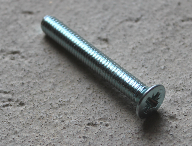 Bolt M6x45 mm, elgalvaniseret