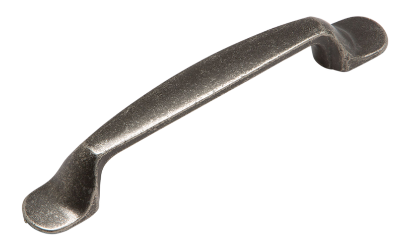 Metalgreb 96 mm c/c, antik zink