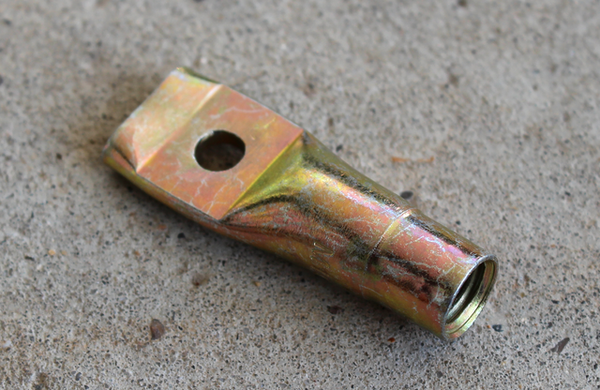 Insert M10x50 mm, gulgalvaniseret