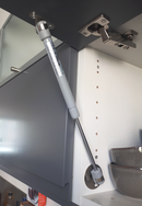 Beslag til gasdæmper 46x14 mm "vinkel", metal